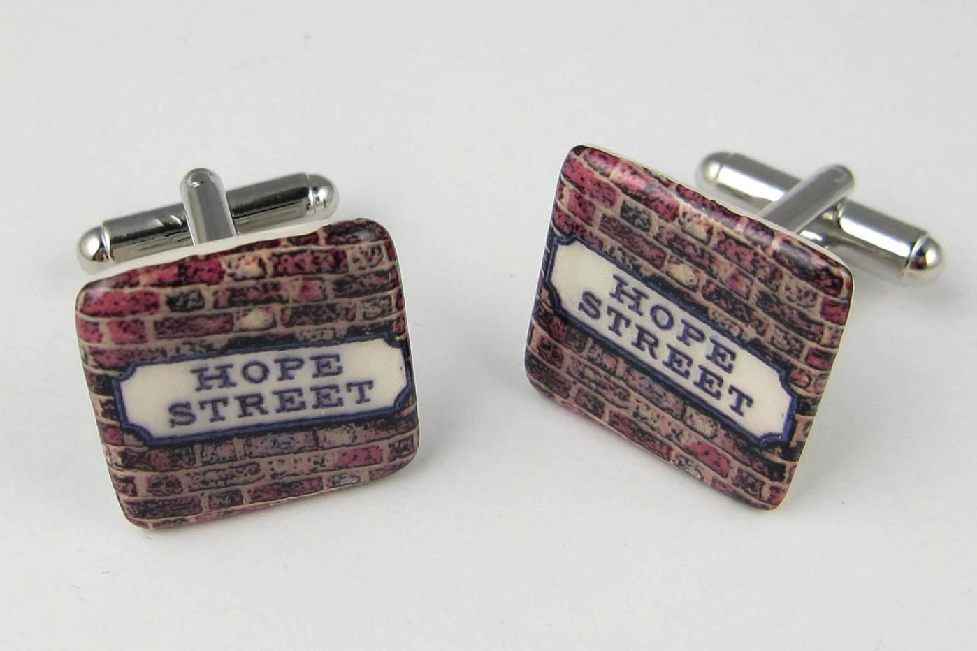 Liverpool Hope Street cufflinks